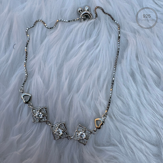 Double Heart Connect Bracelet