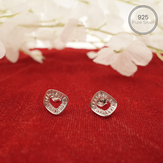 Minimalist Silver Earrings