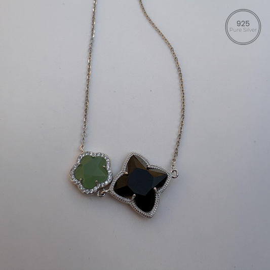 Obsidian Green Glow Chain