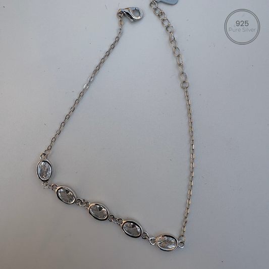 Silver QuintDiamond Bracelet