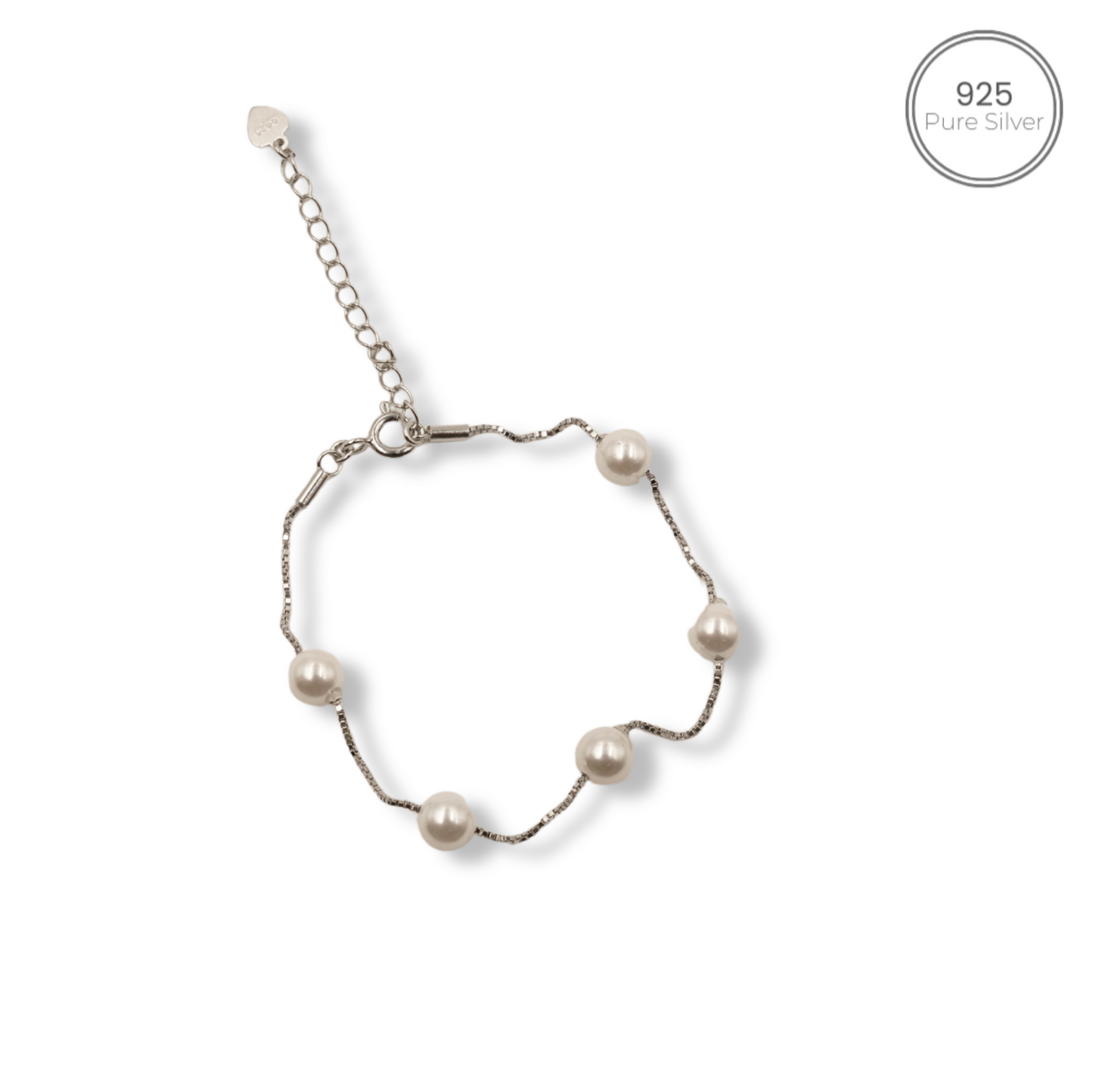 Classic 925 Silver Chain Bracelet