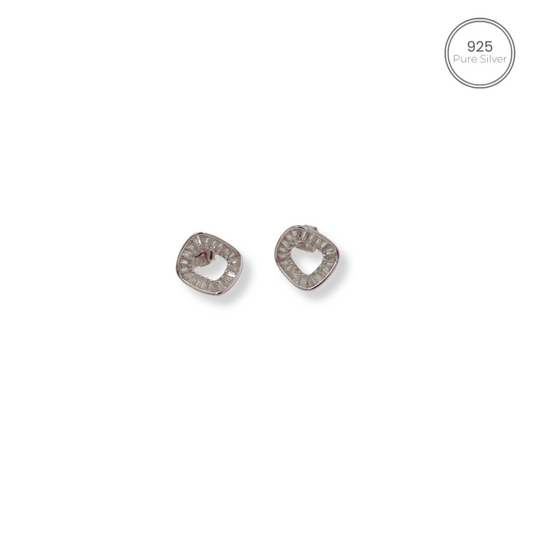 Minimalist Silver Earrings